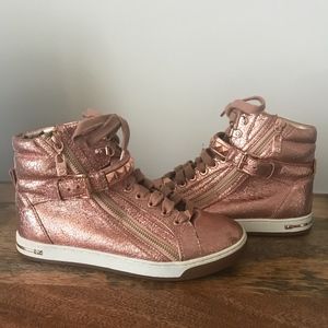 Rose Gold Michael Kors Sneakers